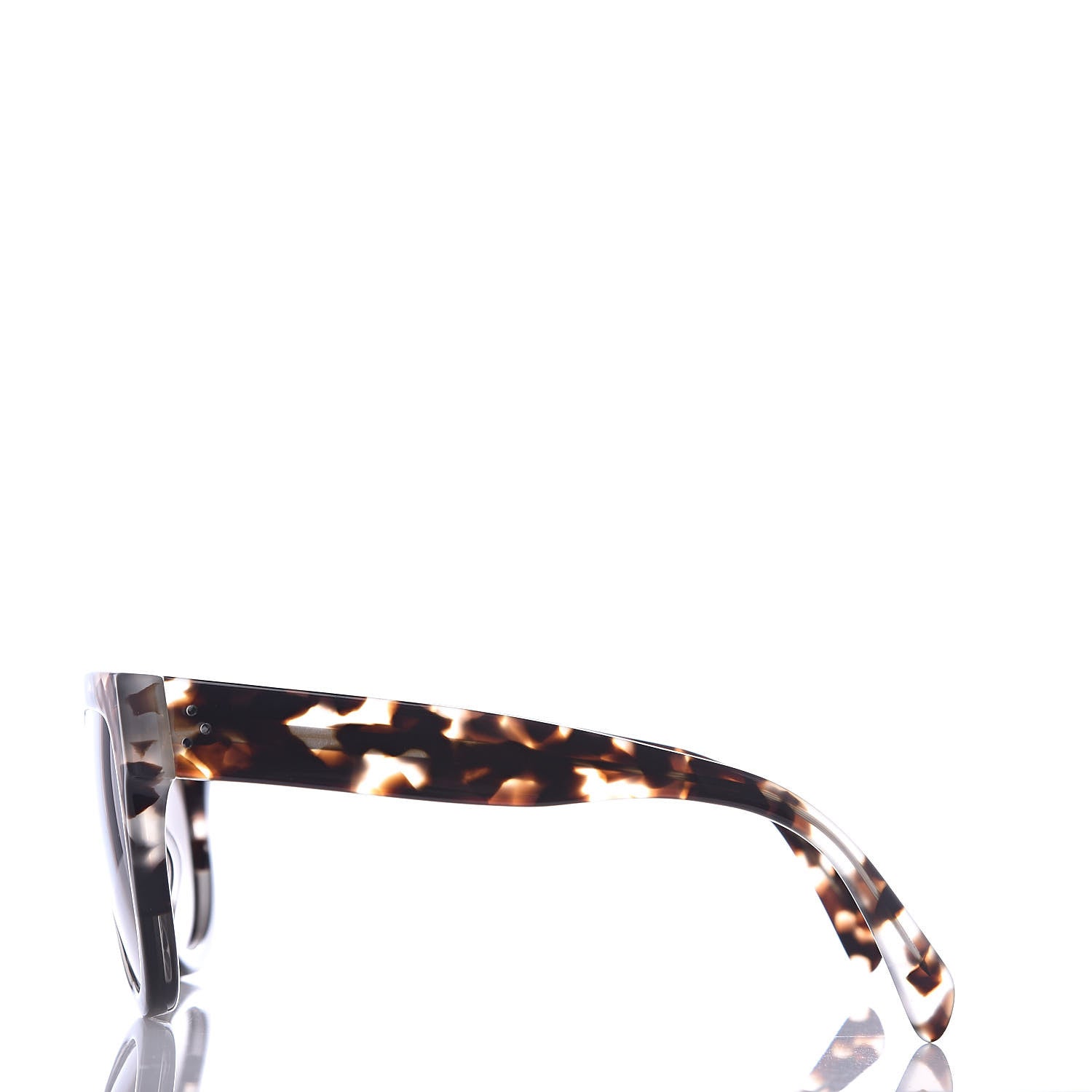 Celine Shadow Sunglasses CL 41026/S Havana Grey 2 of 7