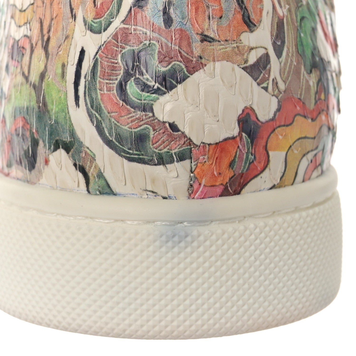 Christian Louboutin Python Rantus Orlato Hightop Sneaker 37 Multicolor 9 of 9