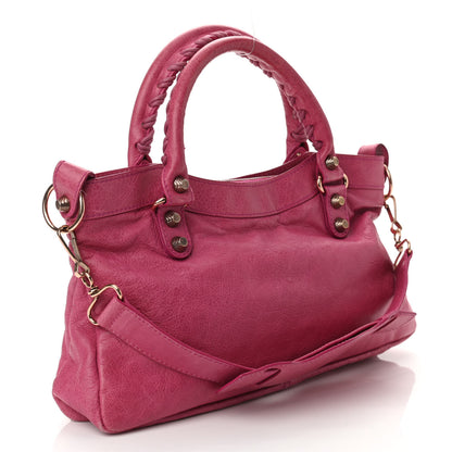 Balenciaga Agneau Giant 12 Rose Gold Hardware First Cyclamen Fucsia 3 of 11