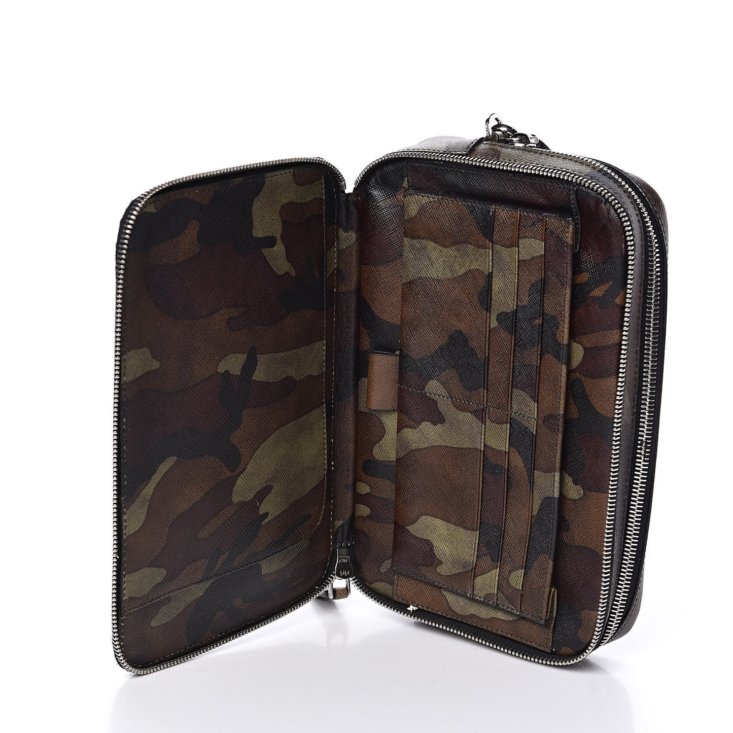Saffiano Camouflage Travel Bag Mimetico
