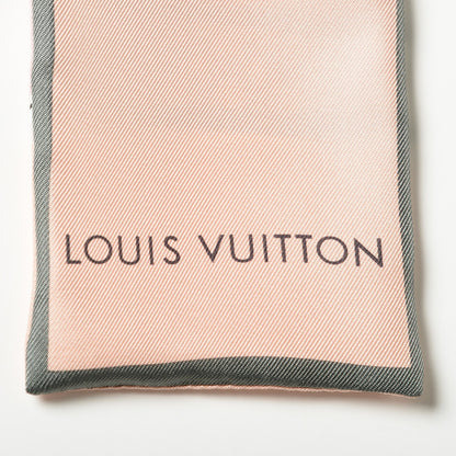 Louis Vuitton Silk Monogram Trunks Bandeau Rose Poudre 4 of 5