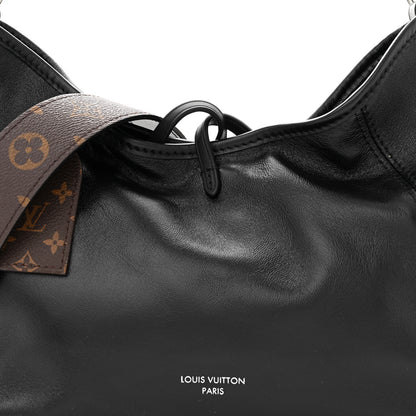 Louis Vuitton Lambskin CarryAll Cargo Vibe PM Black 7 of 9