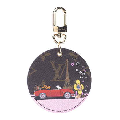 Louis Vuitton Monogram 2019 Christmas Animation Paris Bag Charm Key Ring 1 of 7