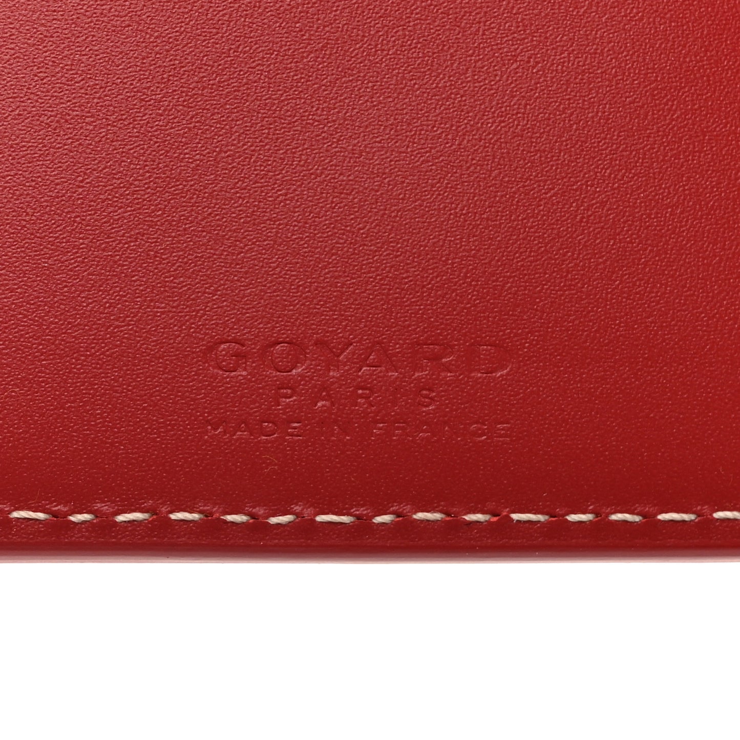 Goyardine Saint-Gabriel Compact Wallet Red