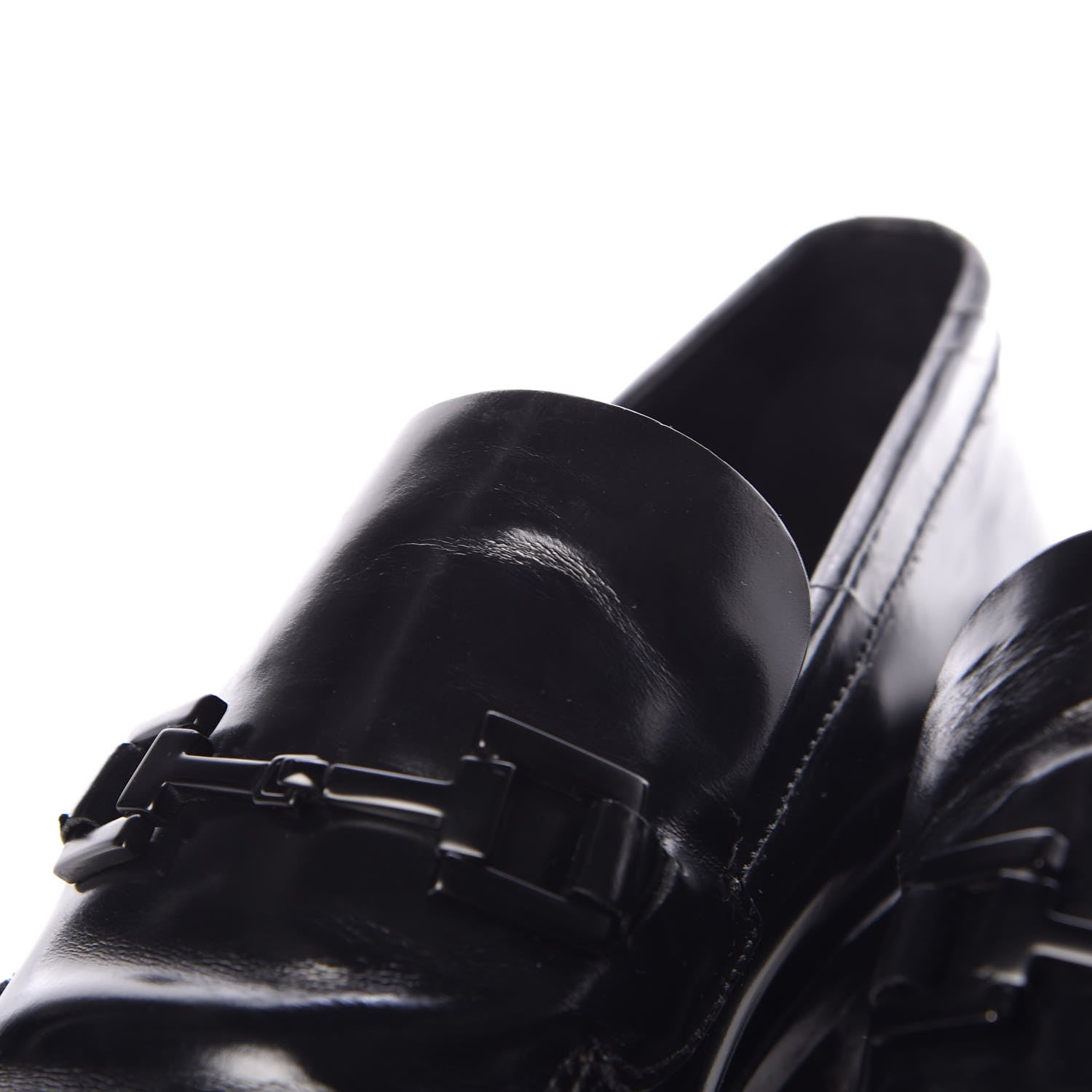 Gucci Calfskin Mens Horsebit Loafers 7.5 Black 13 of 14