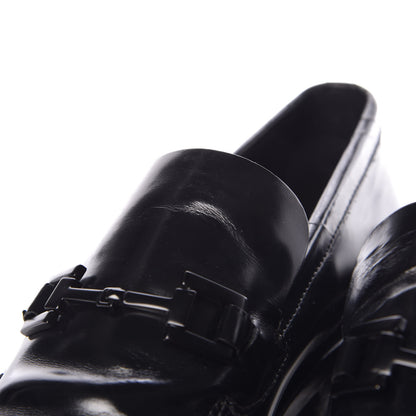 Gucci Calfskin Mens Horsebit Loafers 7.5 Black 13 of 14