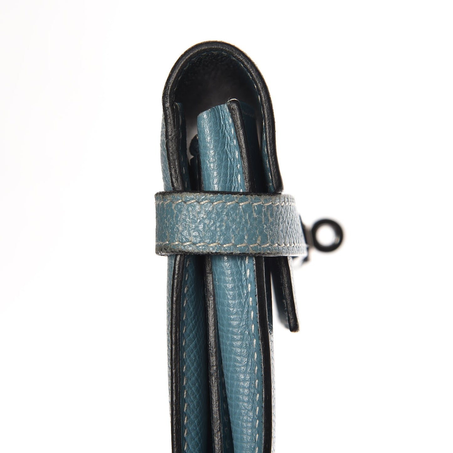 Epsom Kelly Longue Wallet Blue Jean