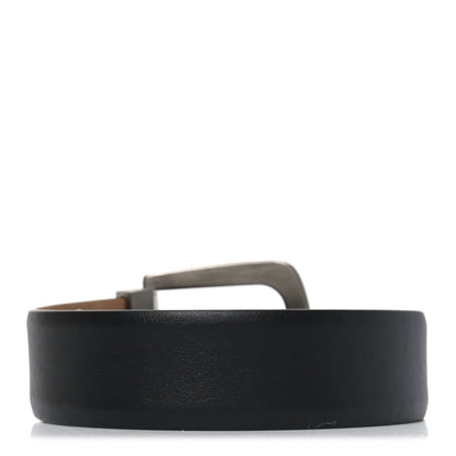 Chanel Calfskin Belt 95 38 Black 2 of 7