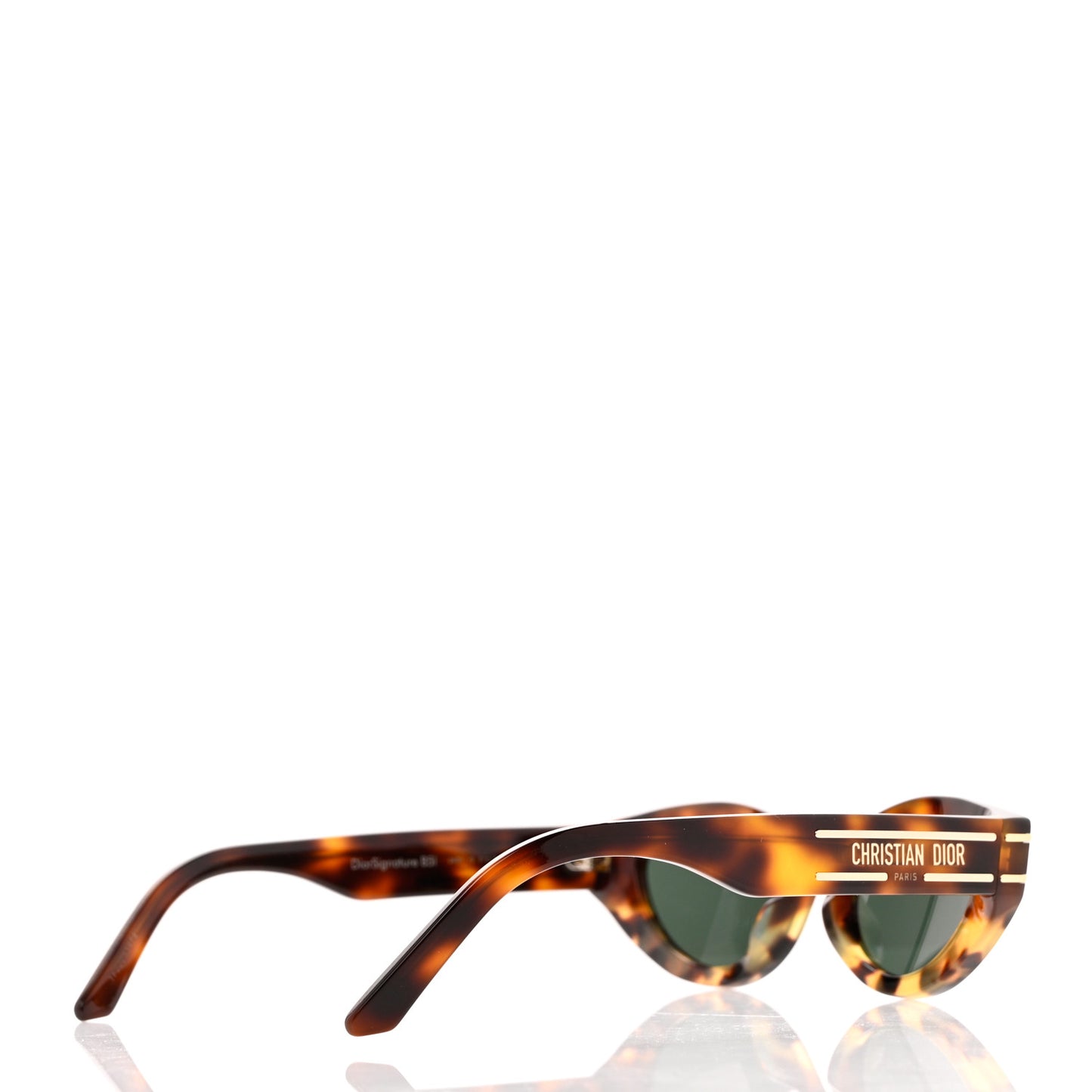 Acetate DiorSignature B5I Sunglasses Havana