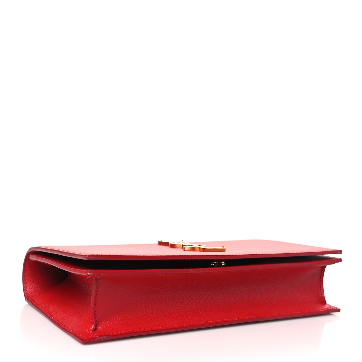 Grain De Poudre Classic Monogram Kate Clutch New Red