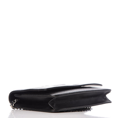 Chanel Caviar Timeless CC Wallet On Chain WOC Black 8 of 10