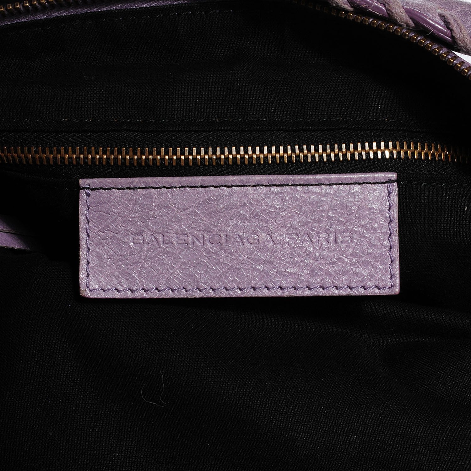 Balenciaga Agneau Classic Hardware Day Hobo Glycine 11 of 14