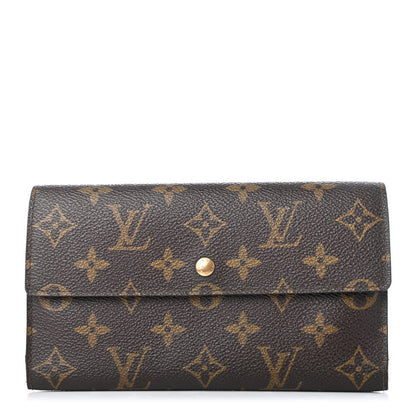 Louis Vuitton Monogram Porte Tresor International Wallet 1 of 7