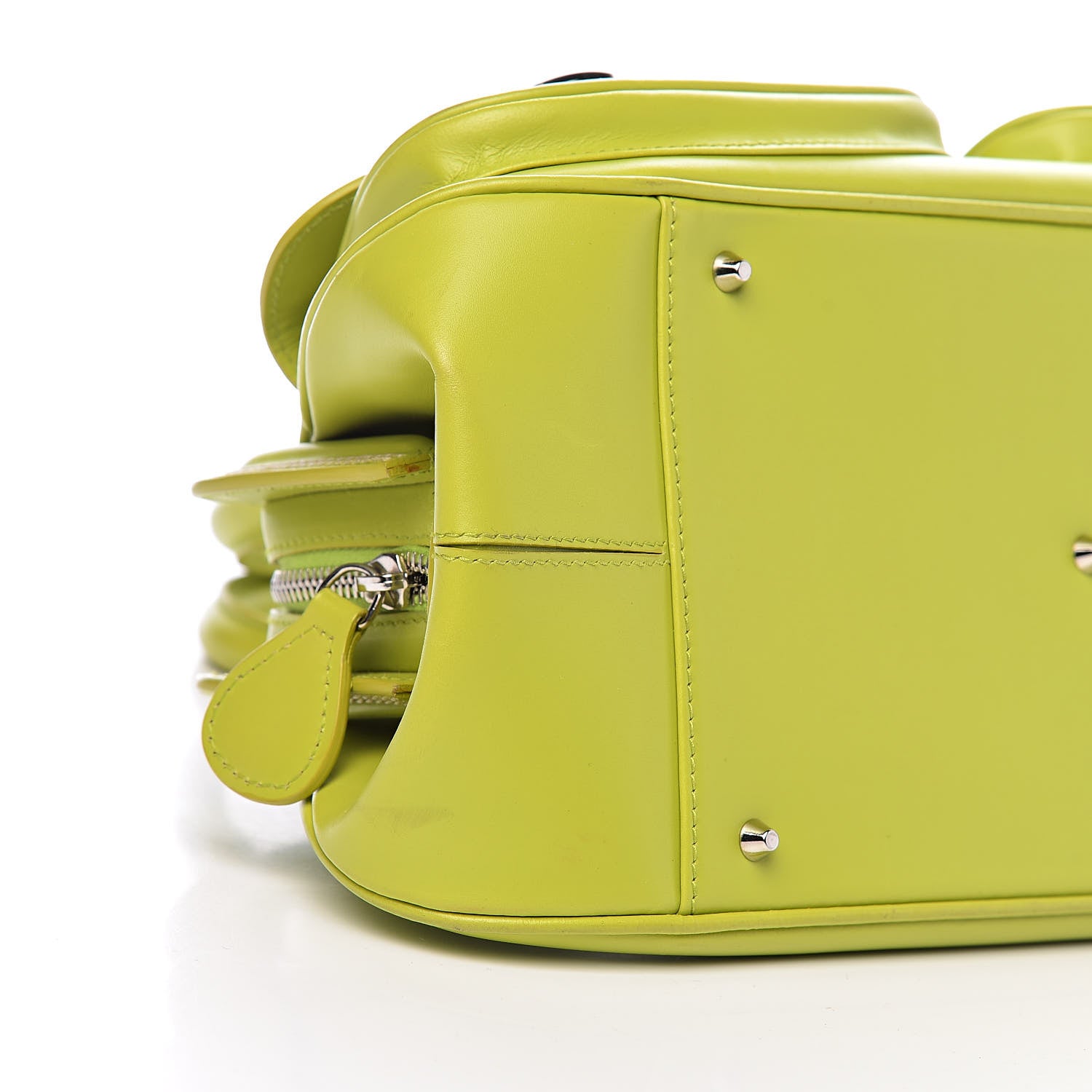Christian Dior Calfskin Medium Detective Satchel Green 11 of 13