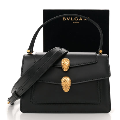 Bulgari X ALEXANDER WANG Lambskin Serpenti Forever Belt Bag Black 11 of 11