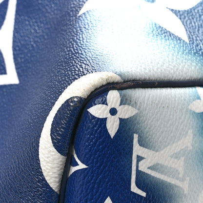Louis Vuitton Monogram Escale Keepall Bandouliere 50 Blue 10 of 14