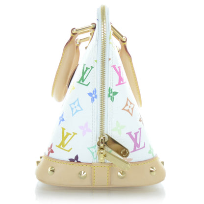 Louis Vuitton Monogram Multicolor Alma White 6 of 11