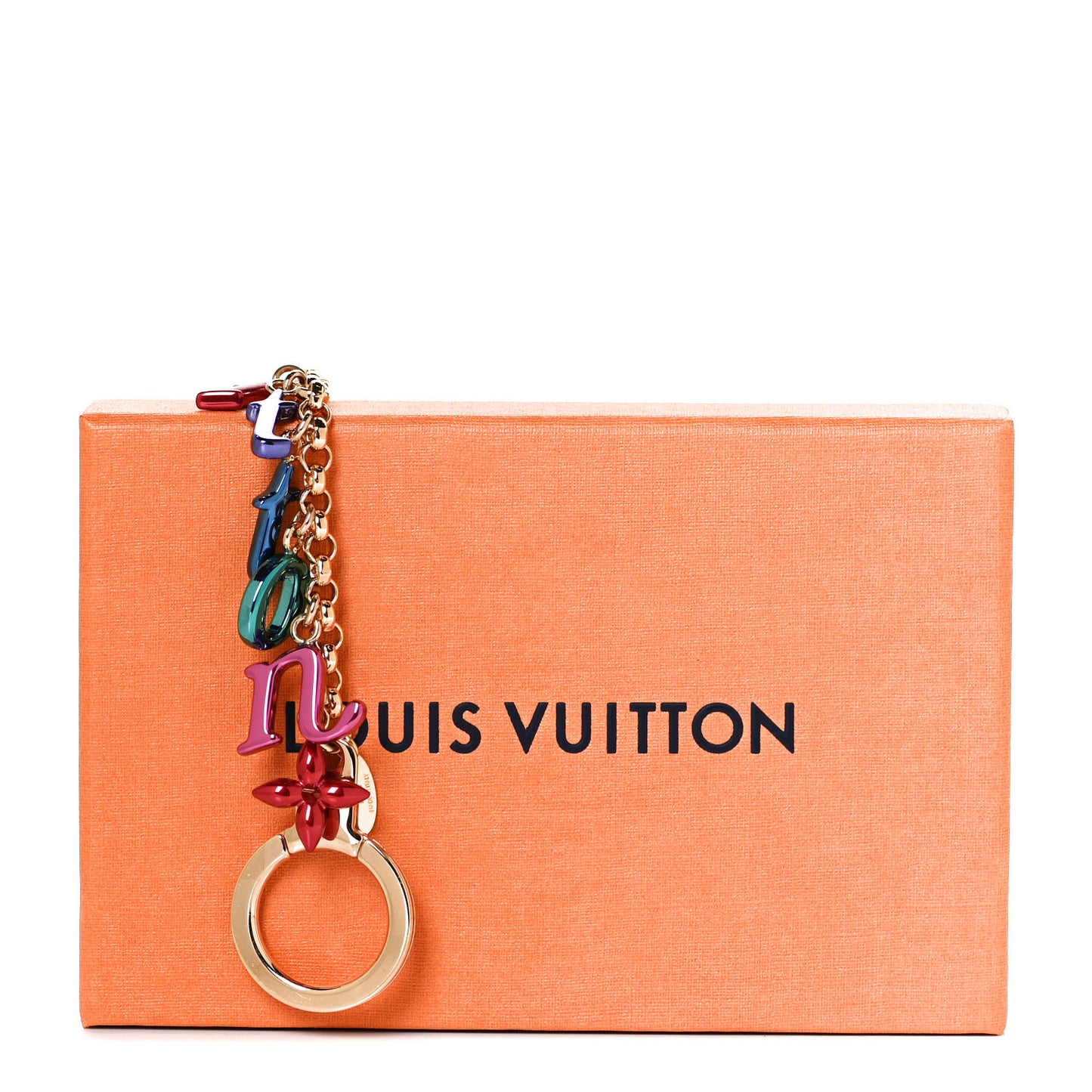 New Wave Key Chain Bag Charm Multicolor