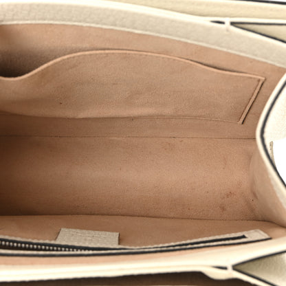 Gucci GG Supreme Monogram Small Queen Margaret Top Handle Bag White 5 of 10