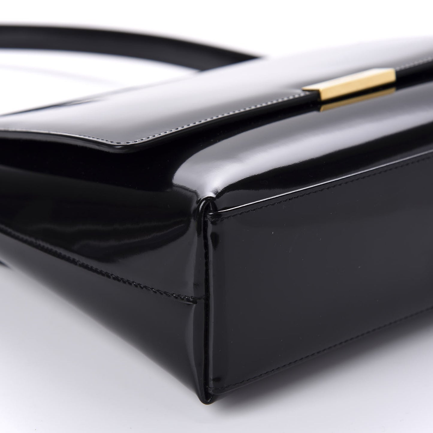 Patent Le 90 Shoulder Bag Black