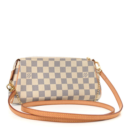 Louis Vuitton Damier Azur Eva Clutch 3 of 13