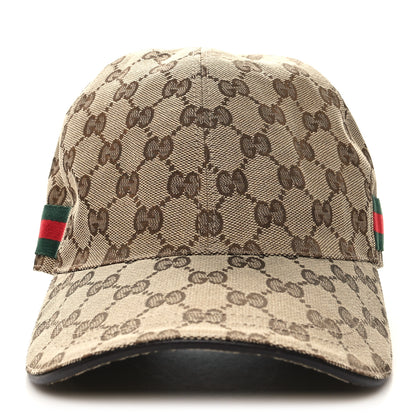 Gucci Monogram Web Baseball Hat L Beige Cocoa 3 of 9