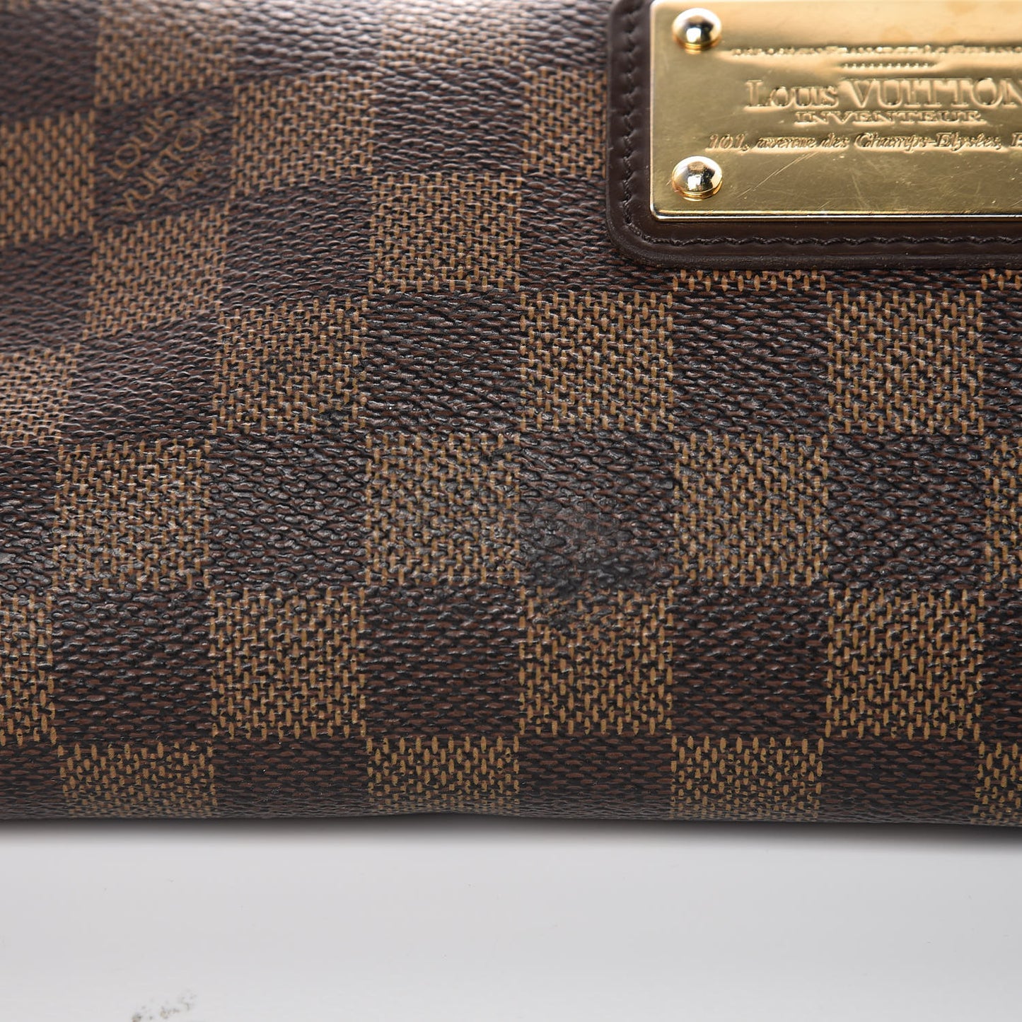 Damier Ebene Eva Clutch