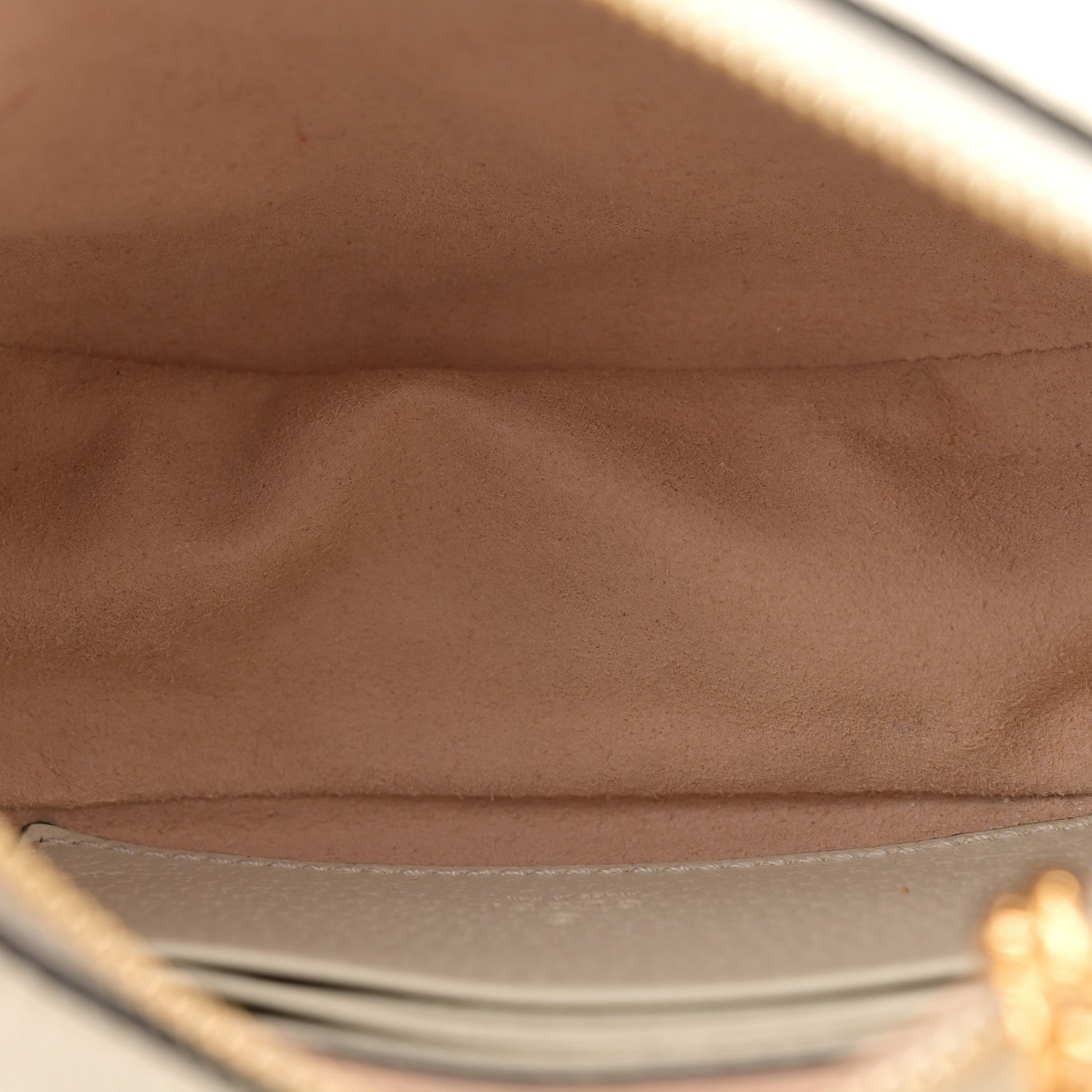 Gucci GG Supreme Monogram Textured Dollar Calfskin Web Mini Ophidia Half Moon Hobo Beige Ebony Mystic White 5 of 12