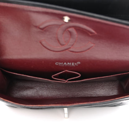 Chanel Lambskin Quilted Medium Double Flap Black 5 of 19