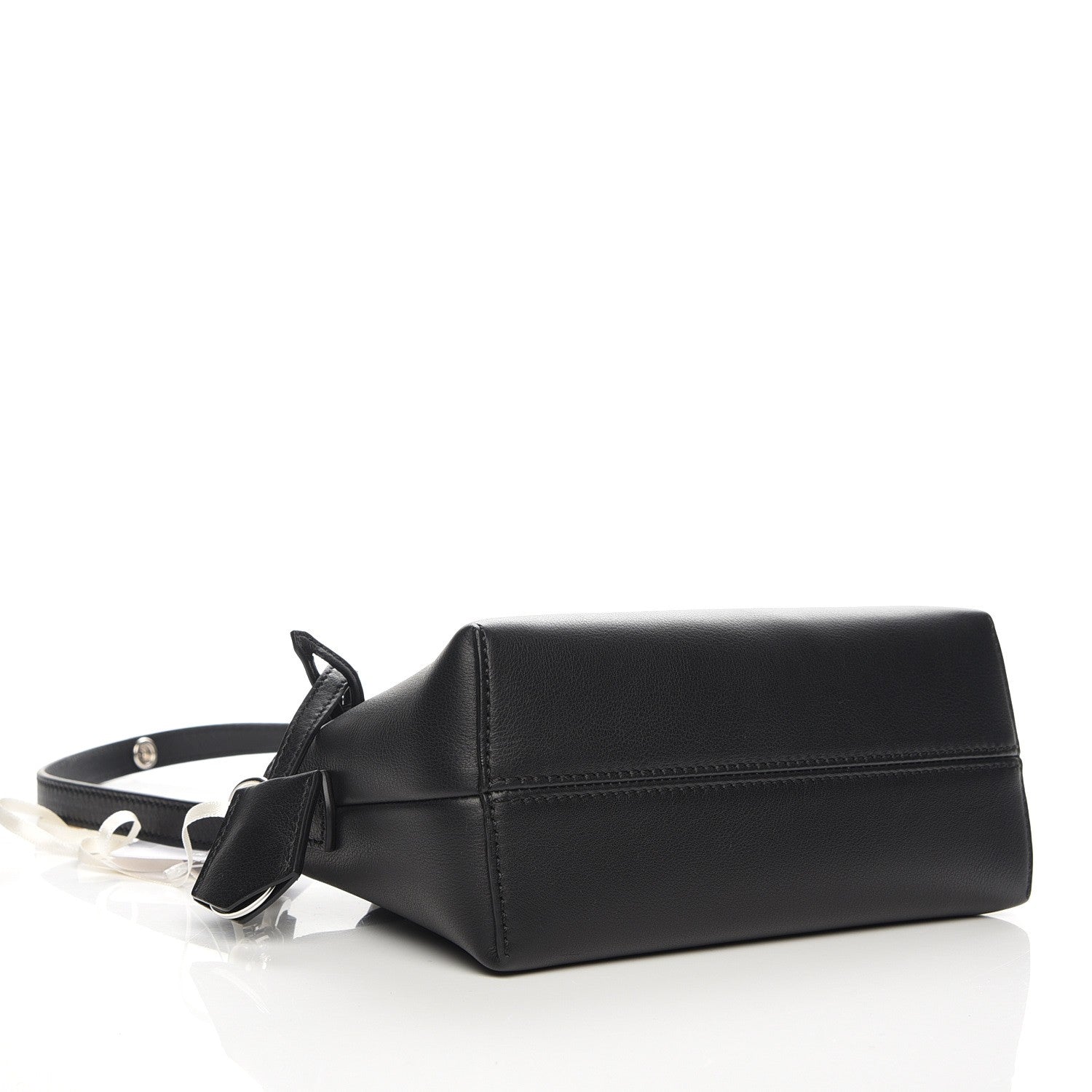 Fendi Vitello Dolce Mini By The Way Boston Bag Black 4 of 7