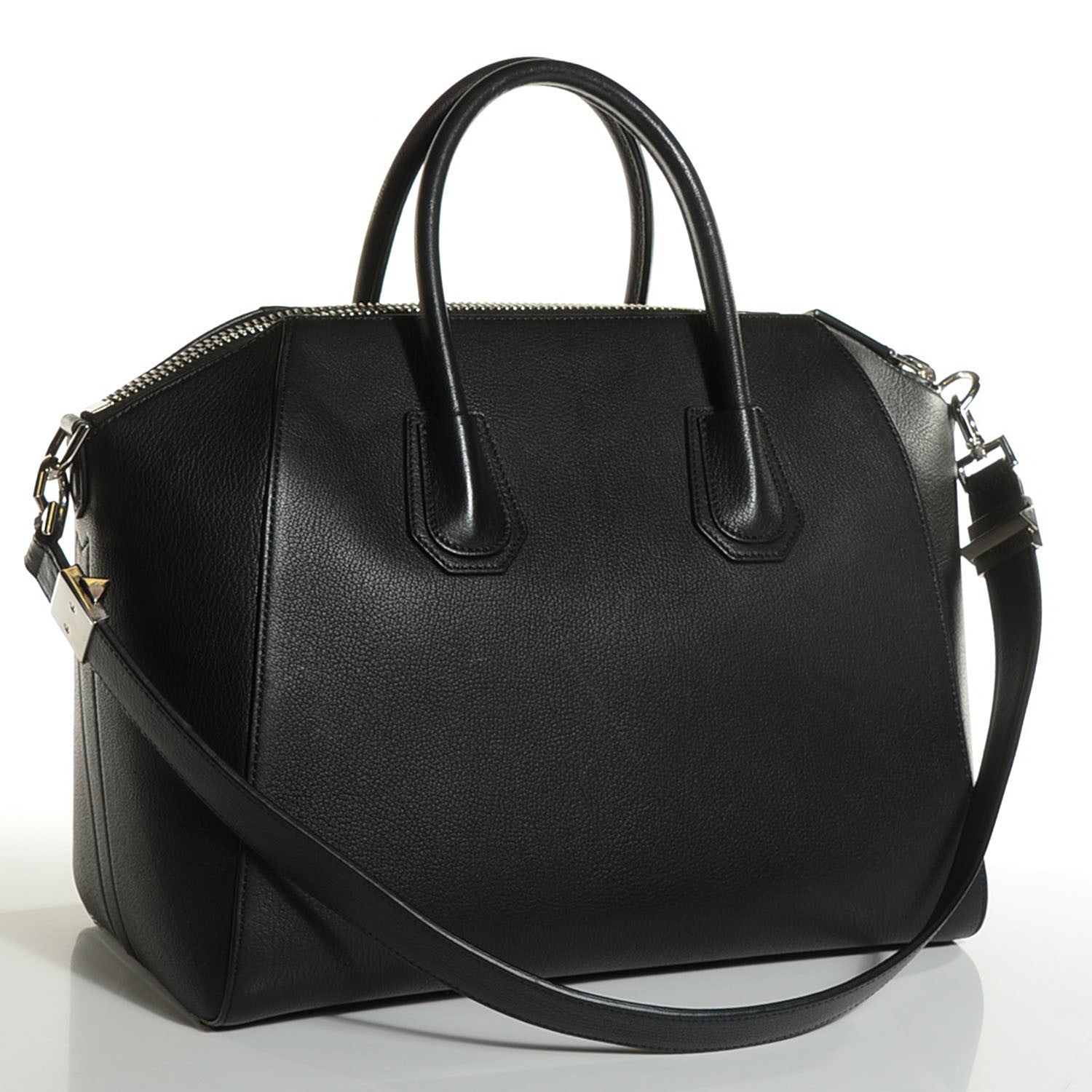 Givenchy Sugar Goatskin Medium Antigona Black 3 of 9