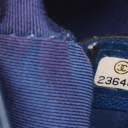 Chanel Caviar Quilted Medium Boy Flap Dark Blue 7 of 11
