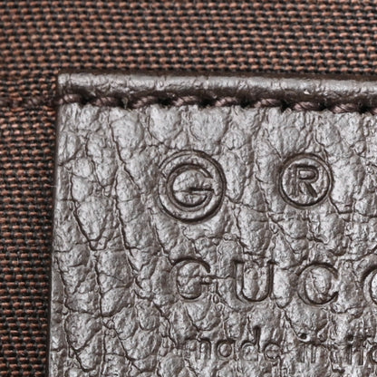 Gucci Monogram Dollar Calfskin Belt Bag Beige Ebony Testa di Moro Marrone Scuro 11 of 11
