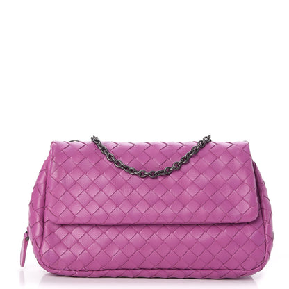 Bottega Veneta Nappa Intrecciato Mini Chain Messenger Peony 1 of 7