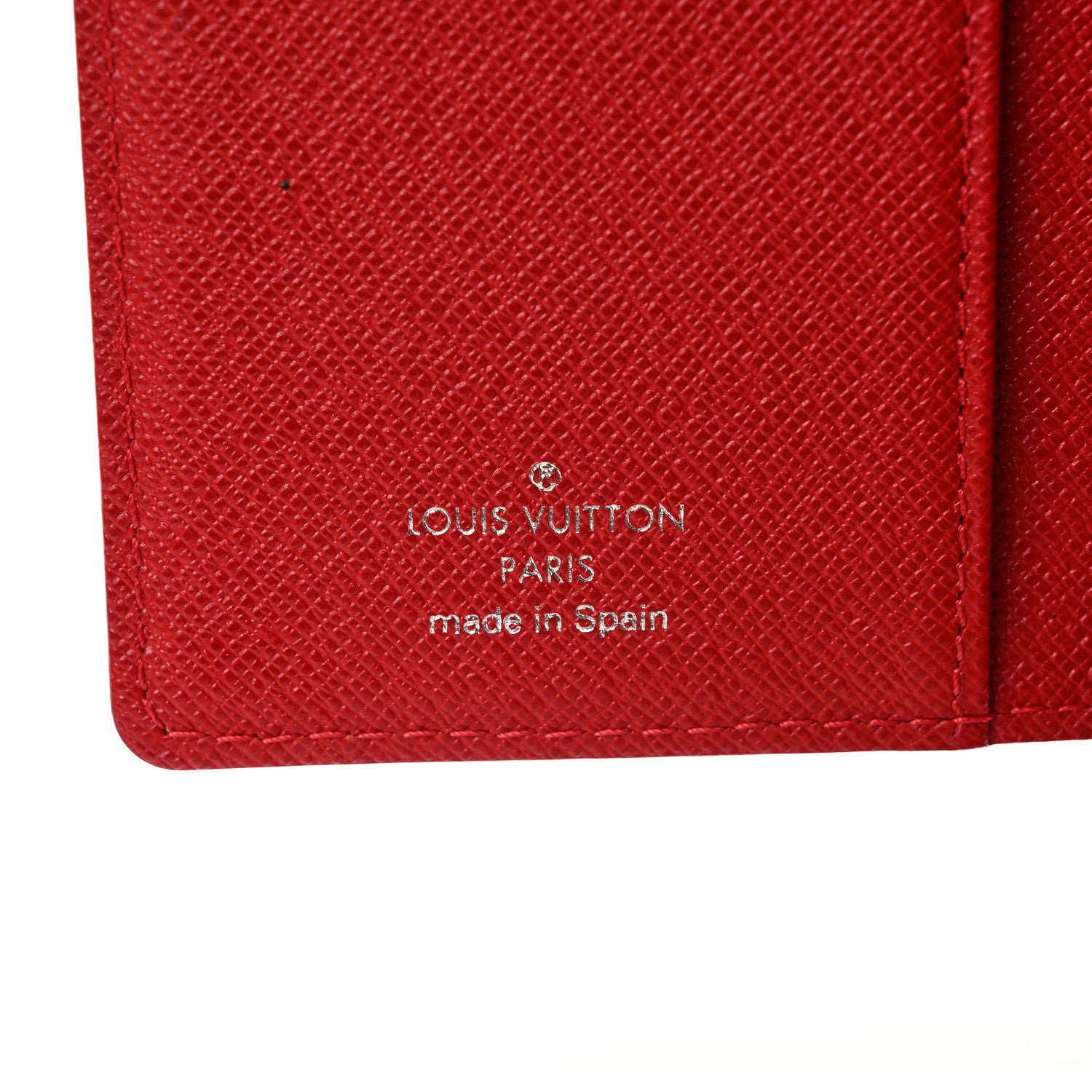 Louis Vuitton Epi Small Ring Agenda Cover Castillan Red 6 of 8