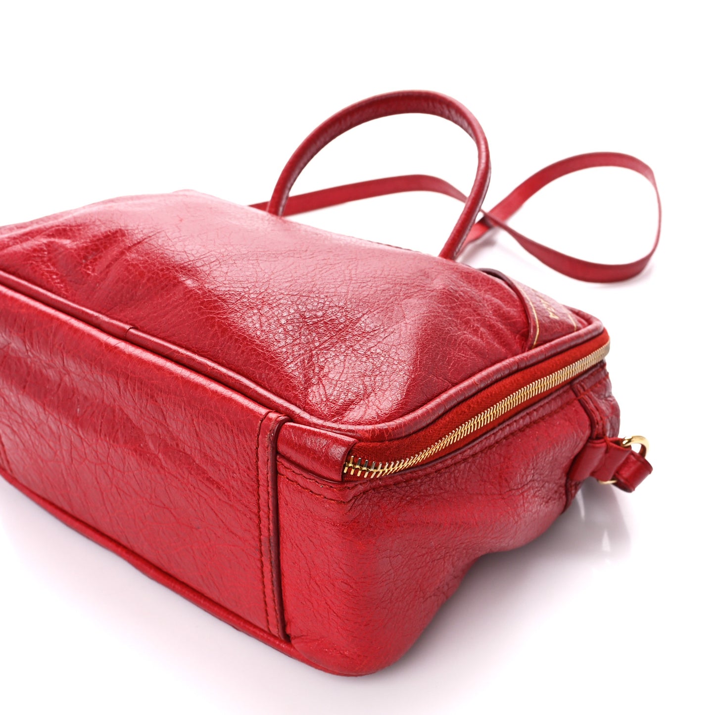 Agneau S Blanket Square Tote Rouge Brique