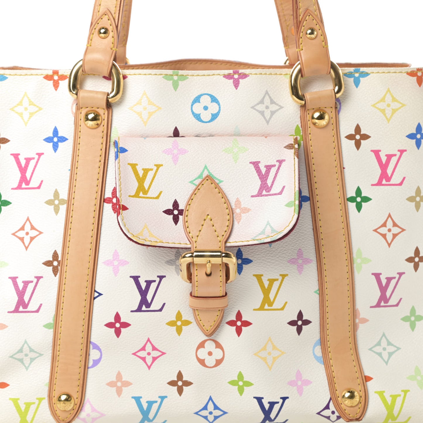 Monogram Multicolor Aurelia MM White