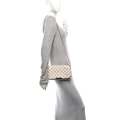 Louis Vuitton Damier Azur Favorite MM 2 of 12