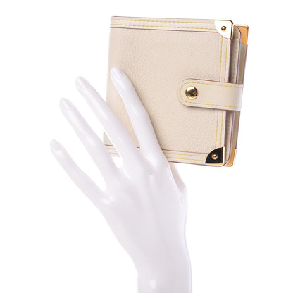 Louis Vuitton Suhali Compact Zipped Wallet White 2 of 8