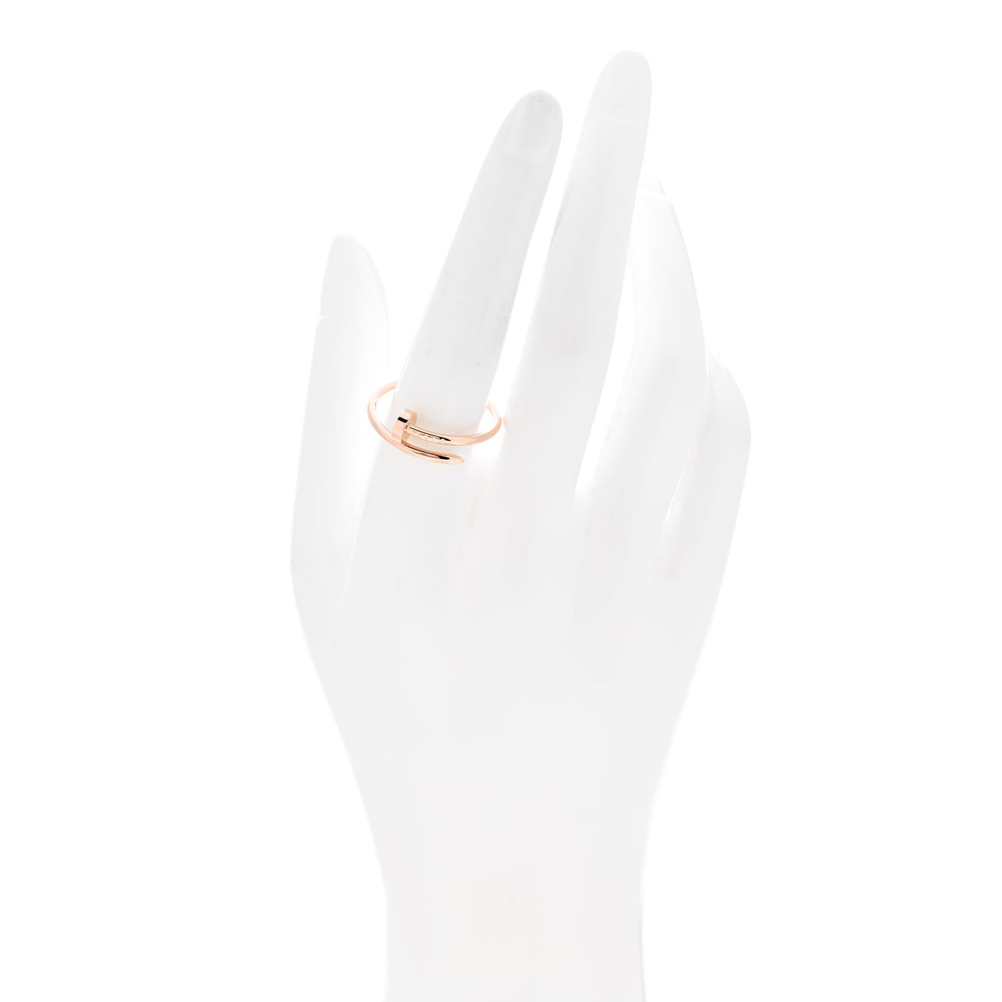 18K Pink Gold Small Juste Un Clou Ring 61 9.5
