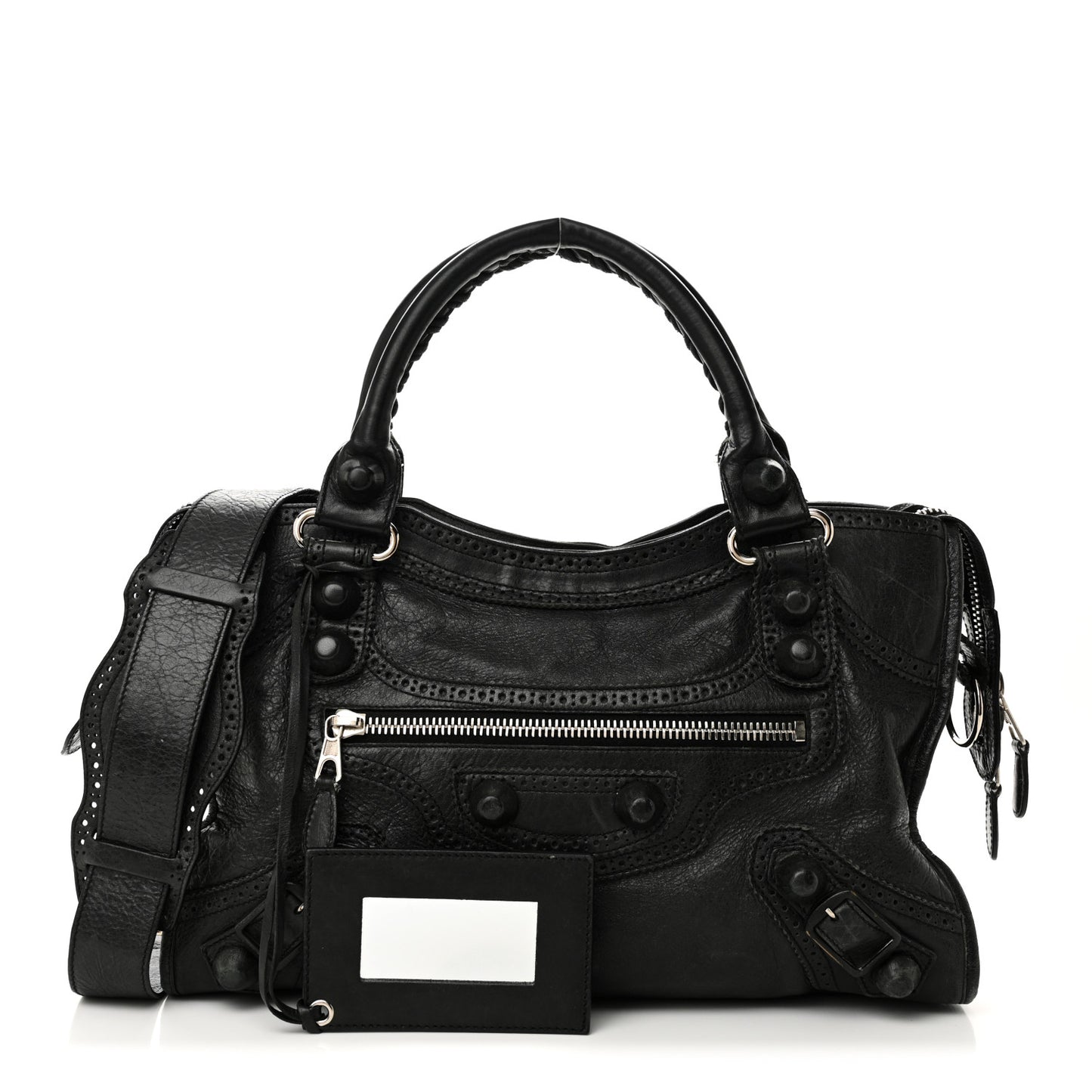 Agneau Giant Brogues Hardware City Black
