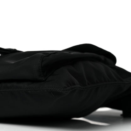 Prada Nylon Vela Messenger Bag Black 7 of 7