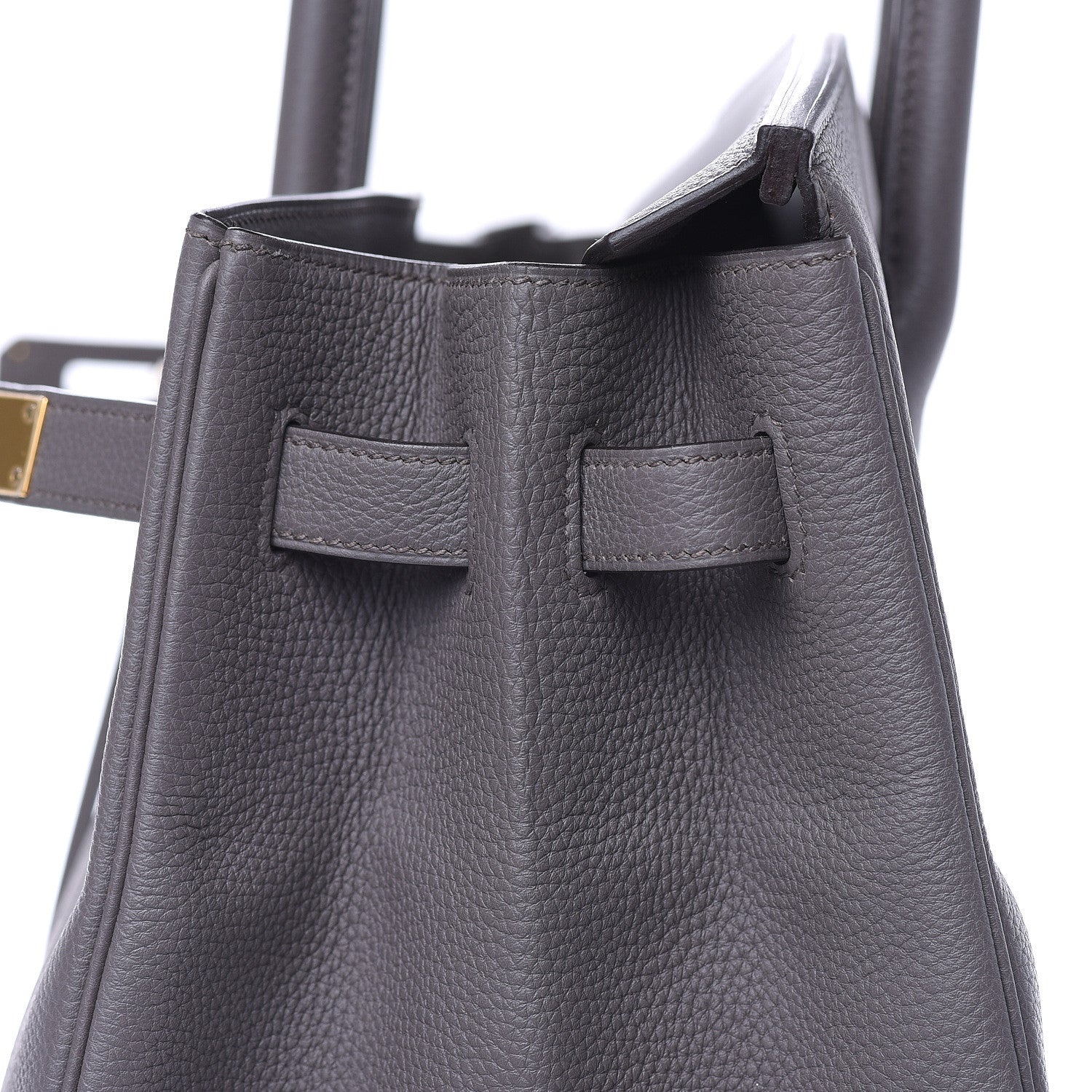 Hermes Togo Birkin 35 Etain 20 of 29
