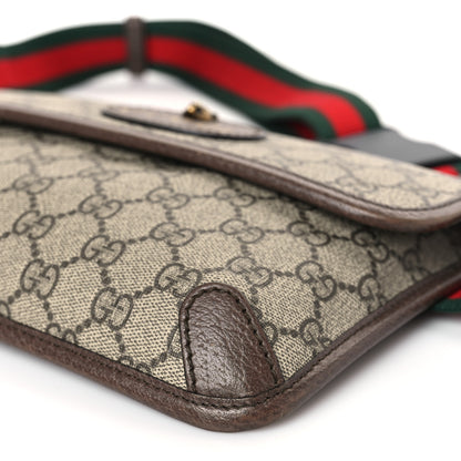 Gucci GG Supreme Monogram Neo Vintage Web Belt Bag Brown 9 of 9