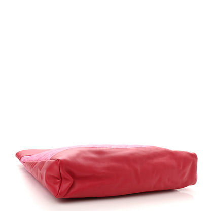 Chanel Lambskin Quilted Large 31 Shopping Bag Pink Light Red 4 of 10