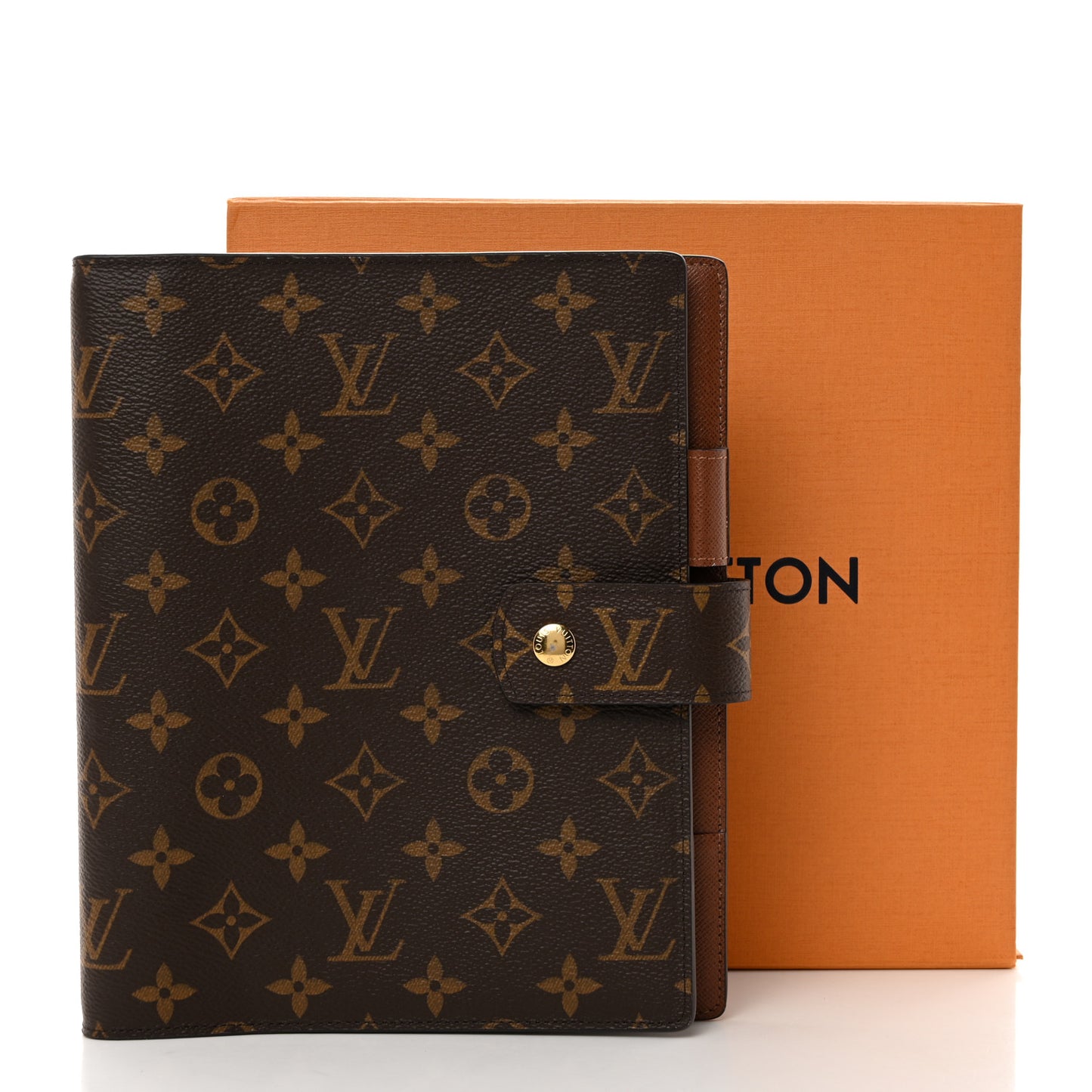 Monogram Large Ring Agenda Cover