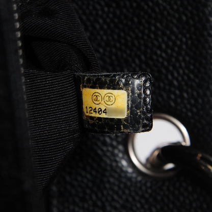 Chanel Caviar Quilted Grand Shopping Tote GST Black 7 of 7