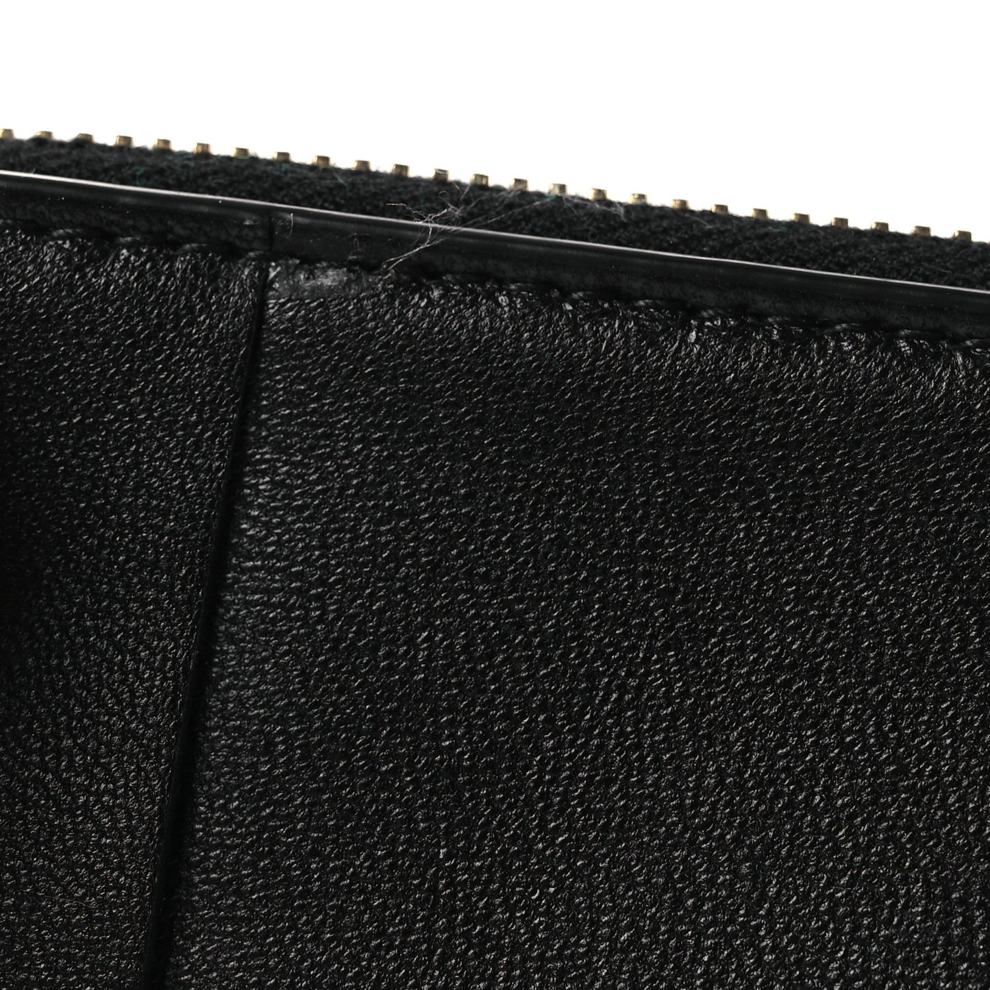 Lambskin Maxi Intrecciato Bill Pouch Black Black