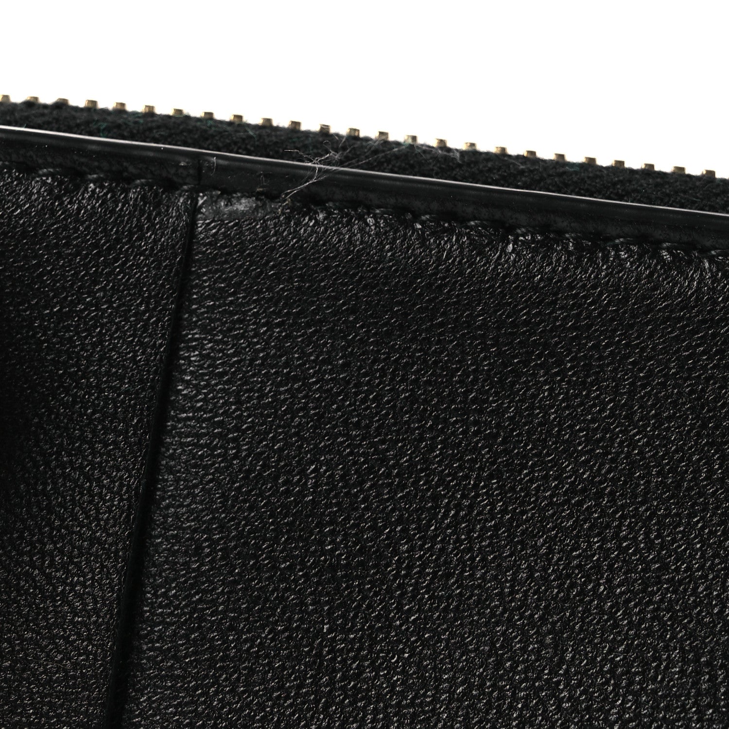 Bottega Veneta Lambskin Maxi Intrecciato Bill Pouch Black Black 7 of 7
