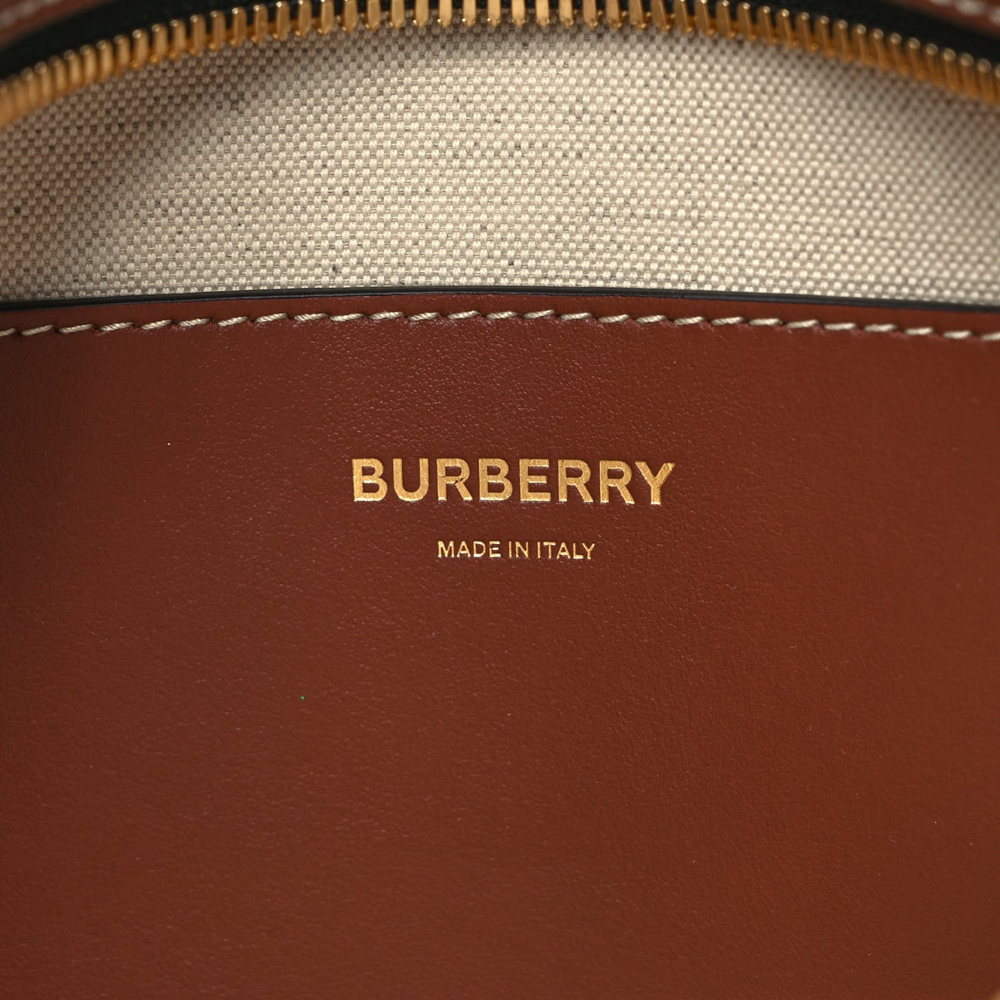 Nylon Vintage Check Medium Sonny Bum Bag Archive Beige Brown